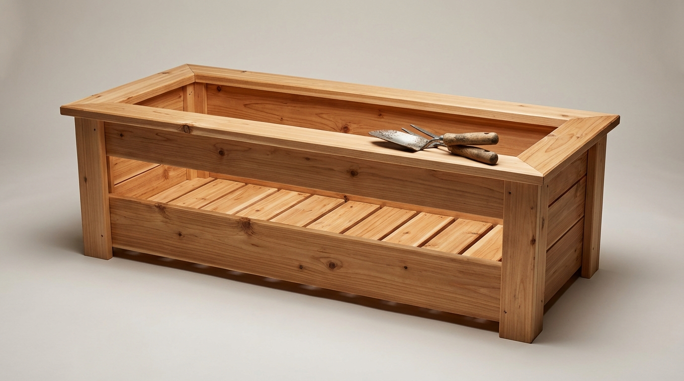 Classic Cedar Planter Box