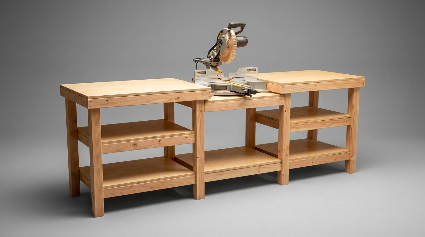 Zero-Waste Miter Saw Station